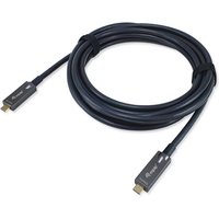 Equip Kabel USB-C3.2->C AOC 4K PD60W St/St 7.50m schwarz