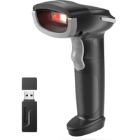 inateck Barcodescanner Hyper 260 Gray Kit Wireless 2D
