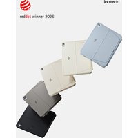 inateck Keyboard Ace Touch iPad 11"/Air 4-6 Com. QWERTZ weiß