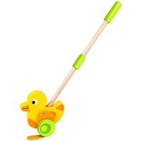 Tooky Toy Wooden Push Along - Duck