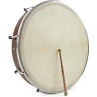 Stimmbare Bodhrán mit Tasche und Schlägel 18 Zoll