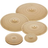 5-teiliges Low-Volume-Beckenpaket von Gear4music Gold