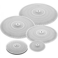 5-teiliges Low Volume-Beckenpaket von Gear4music Silver