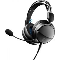 Audio Technica ATH-GL3BK Closed Back Gaming Headset, Black