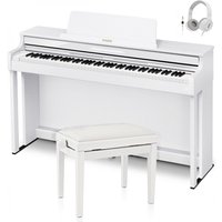 Casio AP-550 Digital Piano Package White Casio AP-550 Digital Piano Package White