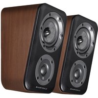 Wharfedale D300 3D Surround Speakers (Pair), Walnut
