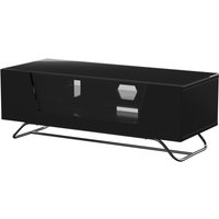 Alphason Chromium 2 1000 TV Cabinet Gloss Black