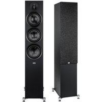 ELAC Debut 3.0 F6.3 Floorstanding Speakers (Pair), Black