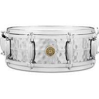 Gretsch USA Gehämmerte 14" x 5"-Snaredrum aus verchromtem Messing