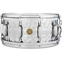 Gretsch USA Gehämmerte 14" x 65"-Snaredrum aus verchromtem Messing