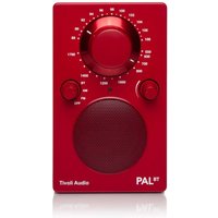Tivoli Audio Pal BT Portable Bluetooth Radio, Red