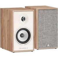 Triangle Borea BR02 Bookshelf Speakers (Pair), Light Oak