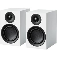 Pro-Ject Speaker Box 5 E Carbon Bookshelf Speaker (Pair), Satin White