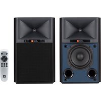 JBL 4305P Wireless Studio Monitor Speakers, Black Walnut