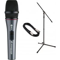 Sennheiser e865-S Condenser Microphone with Switch Bundle