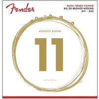 Fender 880 CL 80/20 Dura-Tone Coated Akustikgitarrensaiten 11-52