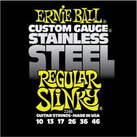 Ernie Ball Edelstahl regelmäßige Slinky 2246 Gitarre Strings 10-46