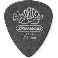 Dunlop Tortex Pitch Black Standard 0.73mm 12 Pick Packung
