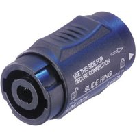 Neutrik NL4MMX 4-poliger SpeakON Adapter Verriegelbar