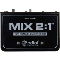 Radial MIX 2:1-2-Kanal Audio-Combiner & Mixer