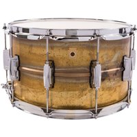 Ludwig 14 x 8 rohen Messing Snaredrum