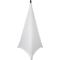 Gator GPA-STAND-2-W Weiße dehnbare Lautsprecherständer-Abdeckung 2-seitig