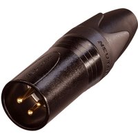 Neutrik NC3MXX-BAG 3-poliger XLR-Kabelstecker Schwarz