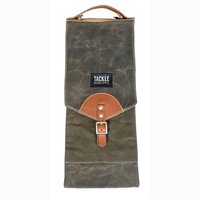 Tackle Instrument Supply Co. gewachst Stick Leinentasche Waldgrün