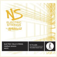 DAddario NS Electric Cello High E String 4/4 Größe Medium