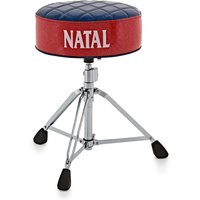 Natal Deluxe Drummer-Sitz blaues Top mit roten Seiten