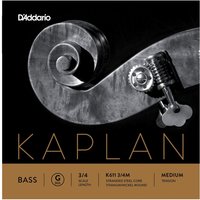 DAddario Kaplan Kontrabass G String 3/4 Größe Medium