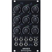 Erica Synths Trommelmischer Black (14PS)