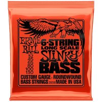 Ernie Ball 2838 Slinky 6 String Long Scale Bass Satz 32-130