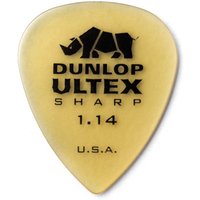 Dunlop Ultex Sharp 1.14mm 6 Pick Packungen