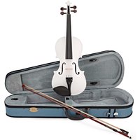 Stentor Harlequin Violin Outfit White Full Size