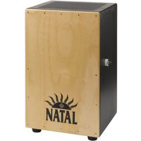 Natal Andante Cajon Snare Drähte schwarz mit natürlichen-Modulträger - Fast neu