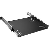 Adam Hall 19-Rackwanne mit Auszugsschienen 1 HE