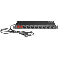 Adam Hall 19-EU-Steckdosenleiste 16-fach