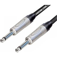 Custom Lynx Profiqualität Gitarrenkabel mit Neutrik-Buchsen 10 m