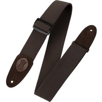 Levys 2" Baumwolle Gitarre Gitarrengurt braun
