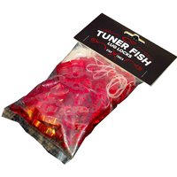 Tuner Fish Lug sperrt rot 50 Pack
