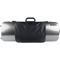 BAM 5202XL Hightech Compact Oblong Viola Case Tasche Silber Carbon