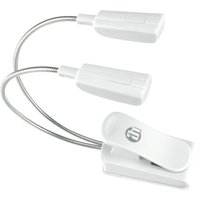 Adam Hall SLED 2 Pro Doppelte Schwanenhals-LED-Notenpultleuchte weiß