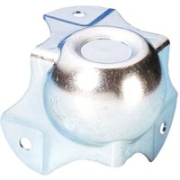 Adam Hall Dreischenklige stapelbare Flightcase-Ecke mittel gekröpft 30 mm