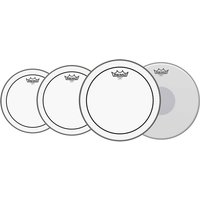 Remo Pinstripe Tom Pack - 12 13 16" Köpfe + Gratis 14 Emperor X