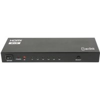 AV:Link HDMI-Schalter/Splitter 2x4