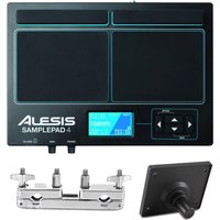 Alesis SamplePad 4 mit Modulhalterung und Multi-Clamp-System