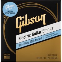 Gibson Brite Drahtverstärkte Gitarrensaiten Light 10-46