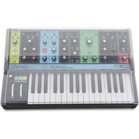 Moog Grandmother Semi-Modular Analog Synthesizer mit Decksaver Abdeckung