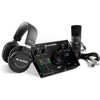 M-Audio AIR 192|4 USB-Audiointerface mit Studio-Gesangsaufnahme-Set